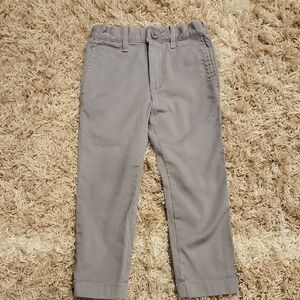 Little Boys Crewcuts Gray Chino Pants